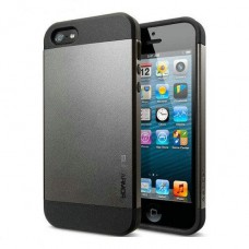 Бампер для iPhone 5 5s SGP Slim Armor Gunmetal
